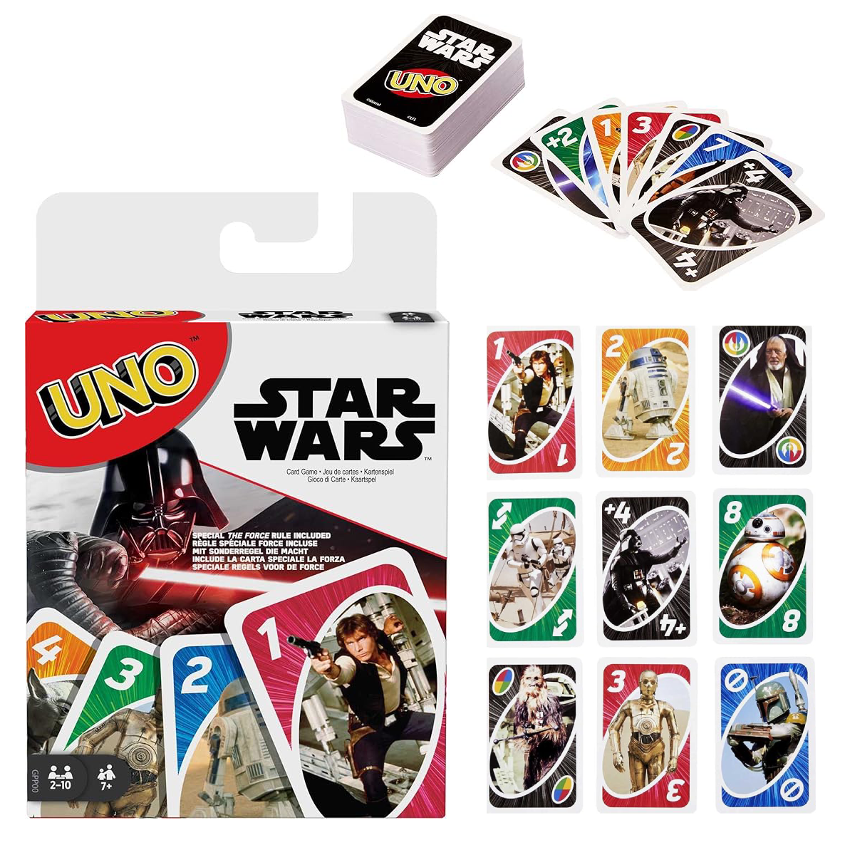 PX7000590 - JUEGO CARTAS UNO VERSION LIMITADA STAR WARS MESA DIVERSION - LIMITED EDITION UNO CARD GAME STAR WARS TABLE FUN | GIGAOUTLET GO