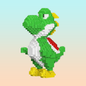 DINOSAURIO ROMPECABEZAS YOSHI BLOQUES BROS PUZZLE MARIO