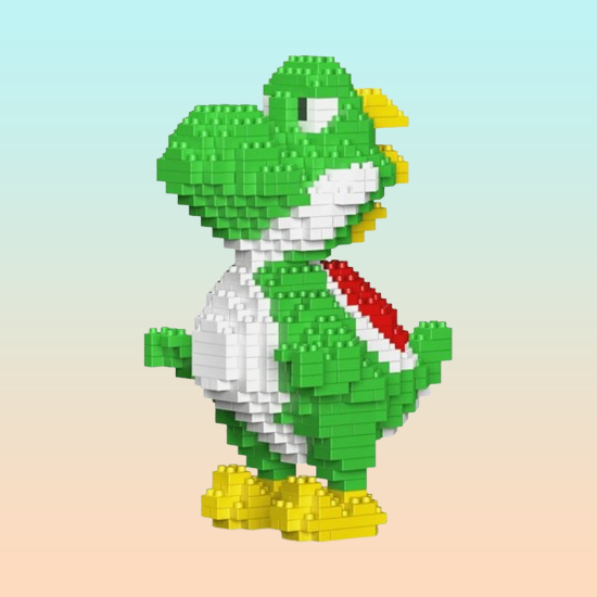 PX7000627 - DINOSAURIO ROMPECABEZAS YOSHI BLOQUES BROS PUZZLE MARIO - DINOSAUR PUZZLE YOSHI BLOCKS BROS MARIO | GIGAOUTLET GO