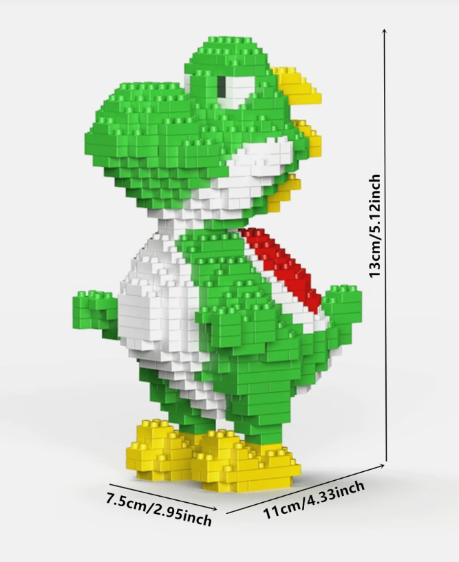 PX7000627 - DINOSAURIO ROMPECABEZAS YOSHI BLOQUES BROS PUZZLE MARIO - DINOSAUR PUZZLE YOSHI BLOCKS BROS MARIO | GIGAOUTLET GO