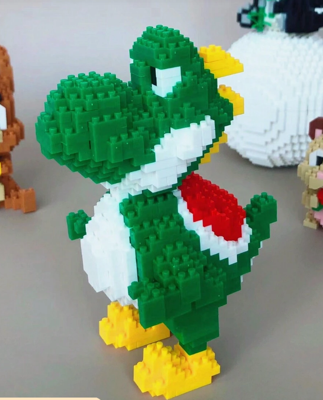 PX7000627 - DINOSAURIO ROMPECABEZAS YOSHI BLOQUES BROS PUZZLE MARIO - DINOSAUR PUZZLE YOSHI BLOCKS BROS MARIO | GIGAOUTLET GO