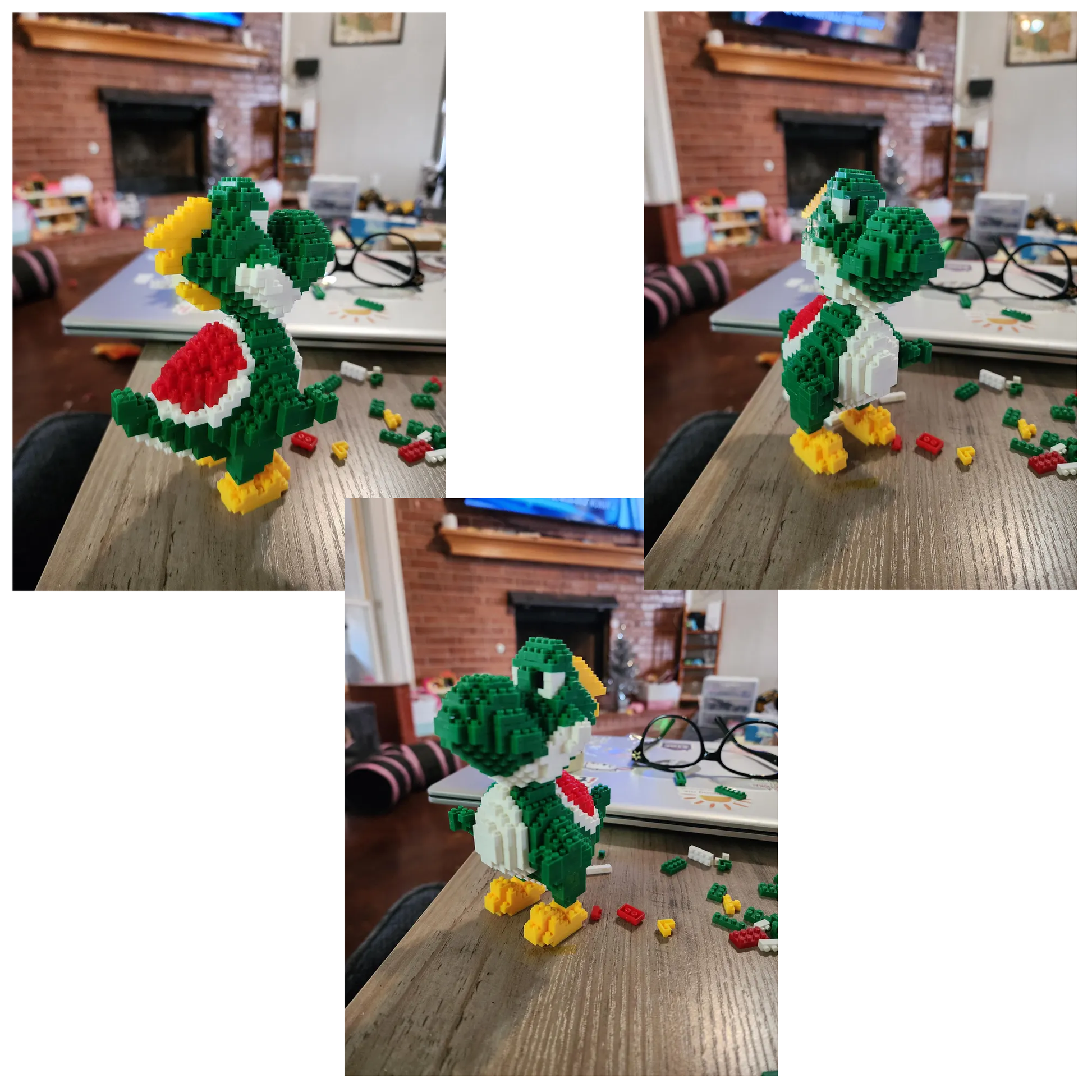 PX7000627 - DINOSAURIO ROMPECABEZAS YOSHI BLOQUES BROS PUZZLE MARIO - DINOSAUR PUZZLE YOSHI BLOCKS BROS MARIO | GIGAOUTLET GO