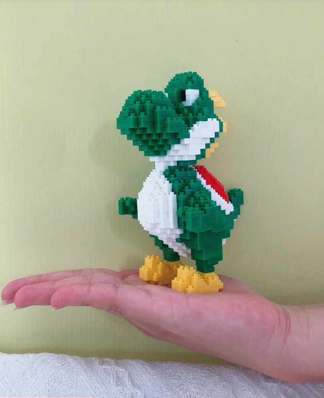 PX7000627 - DINOSAURIO ROMPECABEZAS YOSHI BLOQUES BROS PUZZLE MARIO - DINOSAUR PUZZLE YOSHI BLOCKS BROS MARIO | GIGAOUTLET GO