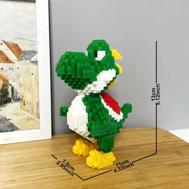 PX7000627 - DINOSAURIO ROMPECABEZAS YOSHI BLOQUES BROS PUZZLE MARIO - DINOSAUR PUZZLE YOSHI BLOCKS BROS MARIO | GIGAOUTLET GO
