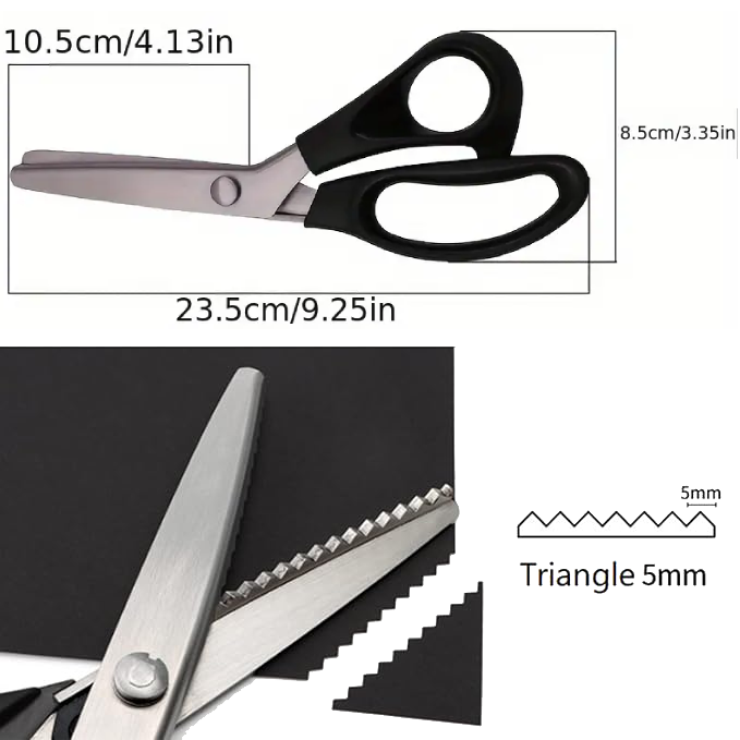 PX7000643 - TIJERAS SASTRERIA MODISTERIA CONFECCION TELA CUERO ZIG ZAG - TAILORING SCISSORS DRESSMAKING FABRIC LEATHER ZIG ZAG _ GIGAOUTLET GO