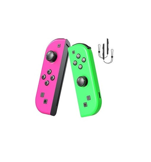 PX7000655 - MANDO CONTROL JOY-CON INALAMBRICO PARA NINTENDO SWITCH VERDE & ROSADO CHICLE - WIRELESS JOY-CON CONTROLLER FOR NINTENDO SWITCH GREEN & BUBBLEGUM PINK | GIGAOUTLET GO