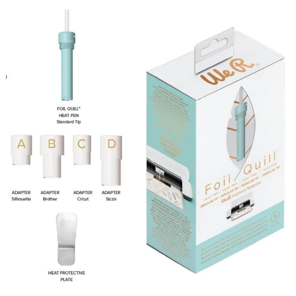 PX7000701 - BOLIGRAFO CALOR CALIGRAFIA FOIL QUILL CAMEO CRICUT PUNTA STANDAR WE ARE MEMORY KEEPERS - BALLPOINT PEN HEAT CALLIGRAPHY FOIL QUILL CAMEO CRICUT STANDARD TIP WE ARE MEMORY KEEPERS _ GIGAOUTLET GO