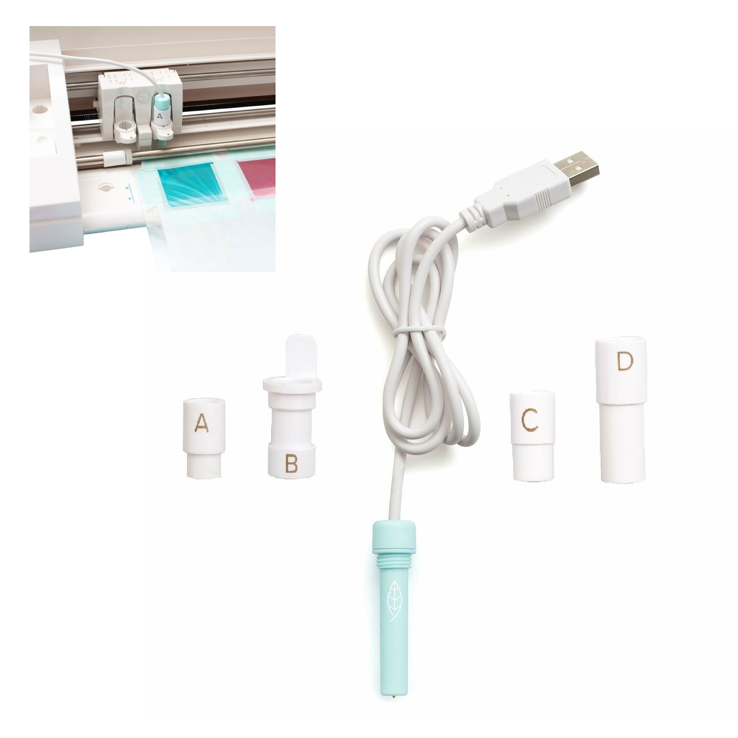 PX7000701 - BOLIGRAFO CALOR CALIGRAFIA FOIL QUILL CAMEO CRICUT PUNTA STANDAR WE ARE MEMORY KEEPERS - BALLPOINT PEN HEAT CALLIGRAPHY FOIL QUILL CAMEO CRICUT STANDARD TIP WE ARE MEMORY KEEPERS _ GIGAOUTLET GO