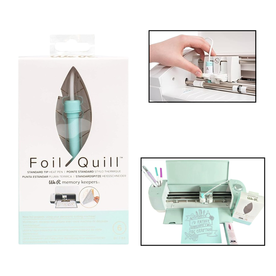 PX7000701 - BOLIGRAFO CALOR CALIGRAFIA FOIL QUILL CAMEO CRICUT PUNTA STANDAR WE ARE MEMORY KEEPERS - BALLPOINT PEN HEAT CALLIGRAPHY FOIL QUILL CAMEO CRICUT STANDARD TIP WE ARE MEMORY KEEPERS _ GIGAOUTLET GO