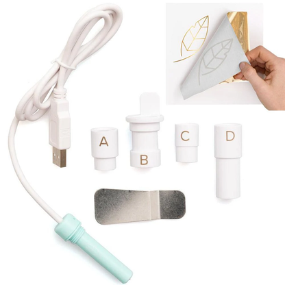 PX7000701 - BOLIGRAFO CALOR CALIGRAFIA FOIL QUILL CAMEO CRICUT PUNTA STANDAR WE ARE MEMORY KEEPERS - BALLPOINT PEN HEAT CALLIGRAPHY FOIL QUILL CAMEO CRICUT STANDARD TIP WE ARE MEMORY KEEPERS _ GIGAOUTLET GO