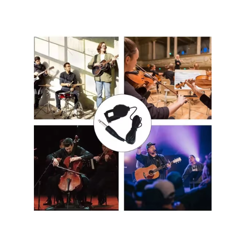 PX7000731 - MICROFONO CONTACTO CLIP AUDIO GUITARRA ACUSTICA JACK 3.5 - CONTACT MICROPHONE CLIP AUDIO ACOUSTIC GUITAR JACK 3.5 | GIGAOUTLET GO