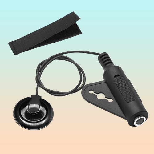 PX7000732 - MICROFONO CONTACTO PASTILLA AUDIO GUITARRA ACUSTICA JACK 1/4 HEMBRA - CONTACT MICROPHONE PICKUP AUDIO ACOUSTIC GUITAR JACK 1/4 FEMALE | GIGAOUTLET GO