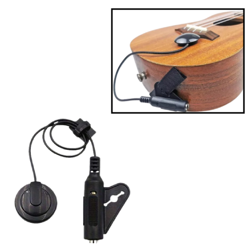 PX7000732 - MICROFONO CONTACTO PASTILLA AUDIO GUITARRA ACUSTICA JACK 1/4 HEMBRA - CONTACT MICROPHONE PICKUP AUDIO ACOUSTIC GUITAR JACK 1/4 FEMALE | GIGAOUTLET GO