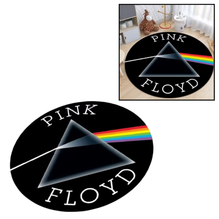 PX7000737 - TAPETE REDONDO 40 X 40 CMS PINK FLOYD - ROUND RUG 40 X 40 CM PINK FLOYD | GIGAOUTLET GO