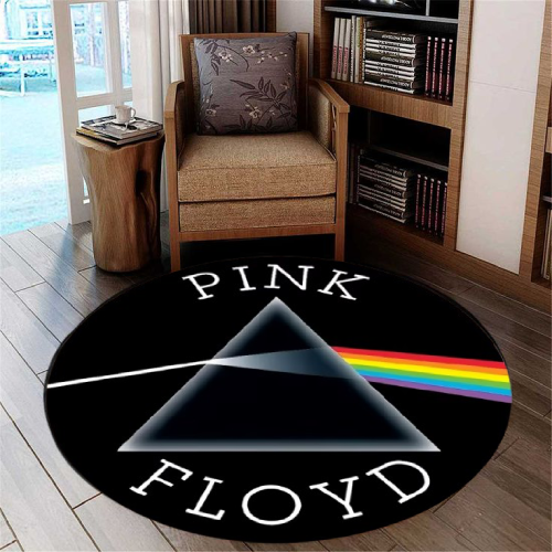 PX7000737 - TAPETE REDONDO 40 X 40 CMS PINK FLOYD - ROUND RUG 40 X 40 CM PINK FLOYD | GIGAOUTLET GO