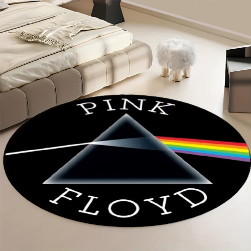 PX7000737 - TAPETE REDONDO 40 X 40 CMS PINK FLOYD - ROUND RUG 40 X 40 CM PINK FLOYD | GIGAOUTLET GO