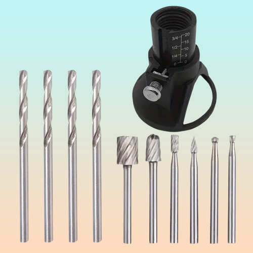 PX7000740 - KIT 11 UNID BROCAS TALADRO AMOLADORA MOTOTOOL CARPINTERIA - KIT 11 PCS DRILL BITS GRINDER MOTOTOOL CARPENTRY | GIGAOUTLET GO