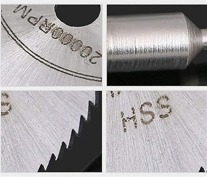 PX7000742 - KIT 6 CUCHILLAS SIERRA CIRCULAR TALADRO MOTOTOOL AMOLADORA MARQUETERIA - KIT 6 CIRCULAR SAW BLADES DRILL MOTOTOOL GRINDER MARQUETERIA | GIGAOUTLET GO