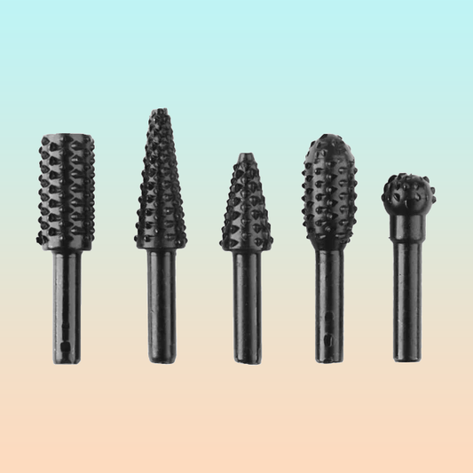 5 PCS BROCA MADERA TALLADO MARQUETERÍA CARPINTERÍA BISUTERÍA