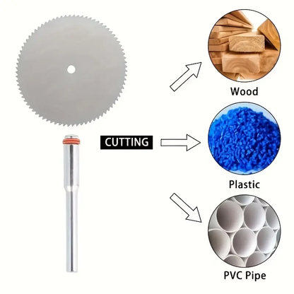 PX7000750 - 11 PCS DISCO CORTE ACERO INOXIDABLE MADERA CARPINTERIA MARQUETERIA - 11 PCS CUTTING DISCS STAINLESS STEEL WOOD CARPENTRY MARQUETRY | GIGAOUTLET GO