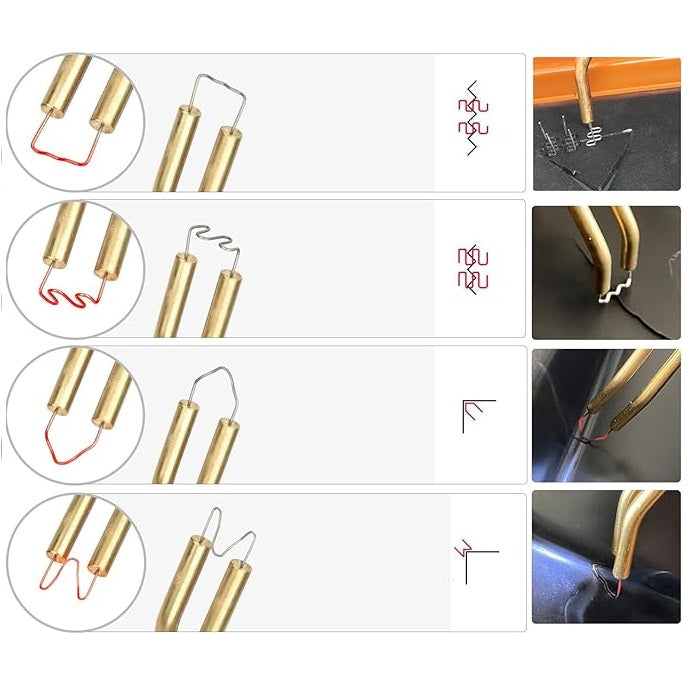 PX7000754 - 20x GRAPAS SOLDAR PLASTICO REPARACION RESTAURACION - 20x STAPLES PLASTIC WELDING REPAIR RESTORATION | GIGAOUTLET GO