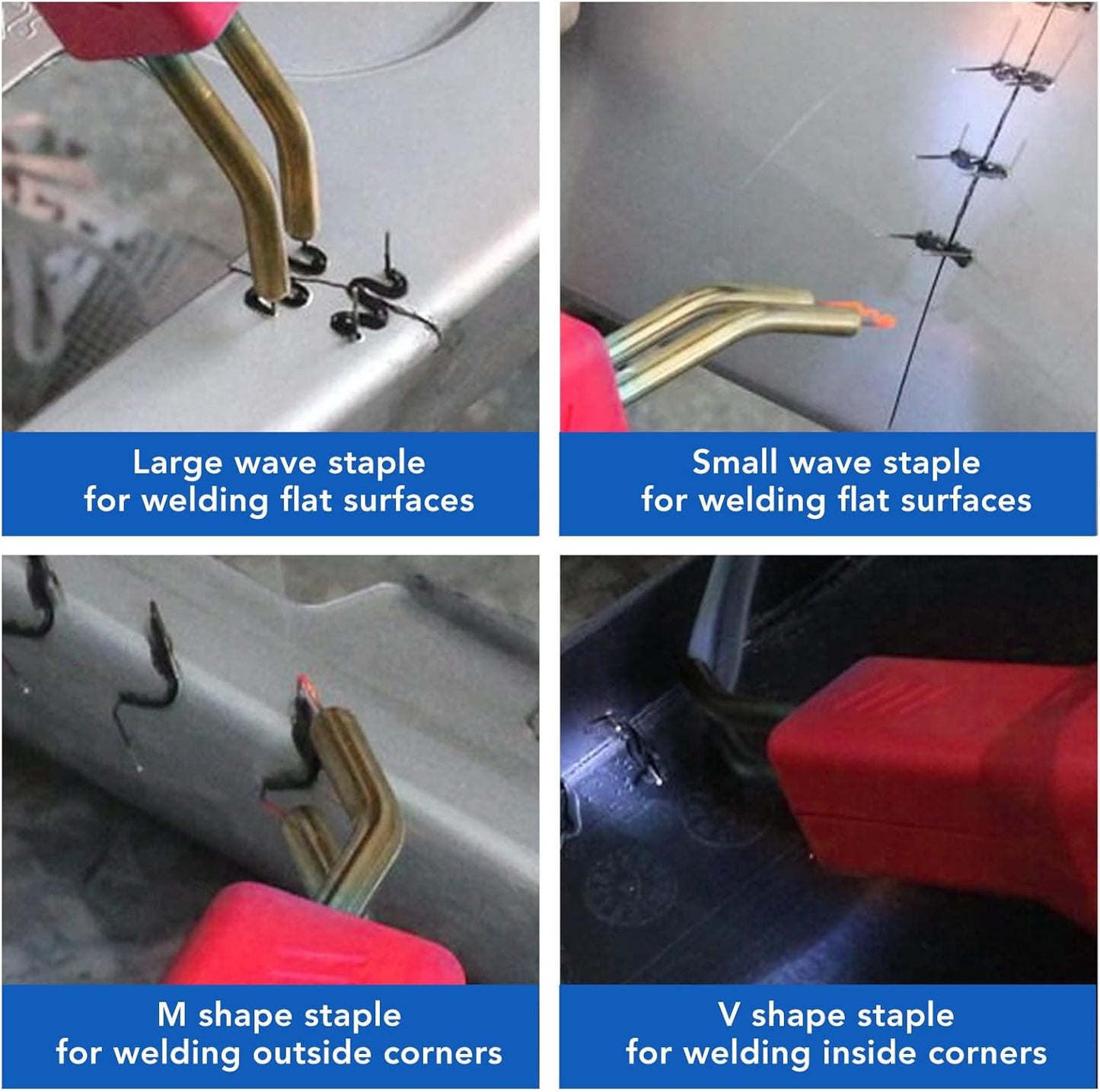 PX7000754 - 20x GRAPAS SOLDAR PLASTICO REPARACION RESTAURACION - 20x STAPLES PLASTIC WELDING REPAIR RESTORATION | GIGAOUTLET GO