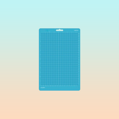 TAPETE CORTE 8X12 PULGADAS LIGHT GRIP PARA CRICUT CAMEO AZUL CLARO