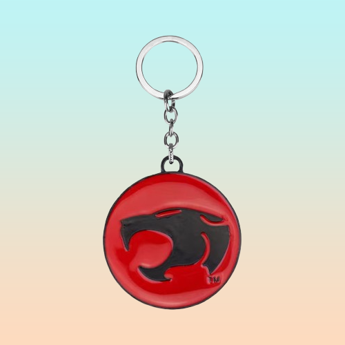 LLAVERO THUNDERCATS LOGO CLÁSICO ROJO
