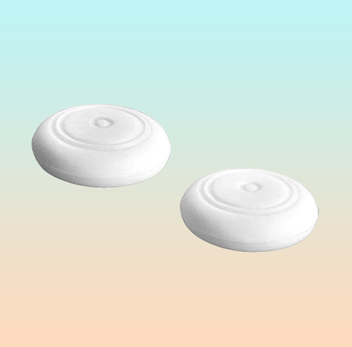 SET 2 UNID PROTECTOR SILICONA JOYSTICK PLAY STATION XBOX ONE NINTENDO SWITCH BLANCO | SET OF 2 SILICONE JOYSTICK PROTECTORS FOR PLAYSTATION, XBOX ONE & NINTENDO SWITCH – WHITE