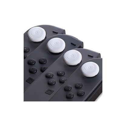 SET 2 UNID PROTECTOR SILICONA JOYSTICK PLAY STATION XBOX ONE NINTENDO SWITCH BLANCO | SET OF 2 SILICONE JOYSTICK PROTECTORS FOR PLAYSTATION, XBOX ONE & NINTENDO SWITCH – WHITE