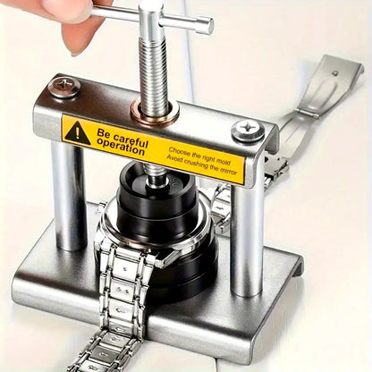 SET PROFESIONAL RELOJERIA PRENSA 19 PIEZAS | PROFESSIONAL WATCHMAKING PRESS TOOL SET 19 PIECES