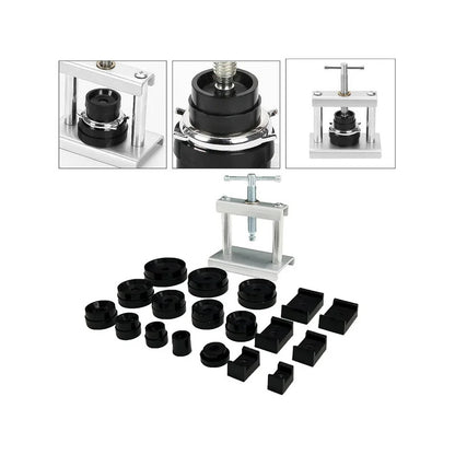 SET PROFESIONAL RELOJERIA PRENSA 19 PIEZAS | PROFESSIONAL WATCHMAKING PRESS TOOL SET 19 PIECES