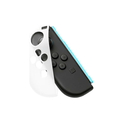 SET PROTECTOR SILICONA CONTROLES NINTENDO SWITCH OLED BLANCO | SILICONE PROTECTIVE SET FOR NINTENDO SWITCH OLED CONTROLLERS WHITE