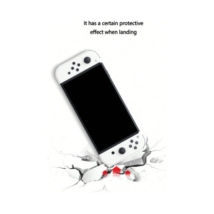 SET PROTECTOR SILICONA CONTROLES NINTENDO SWITCH OLED BLANCO | SILICONE PROTECTIVE SET FOR NINTENDO SWITCH OLED CONTROLLERS WHITE