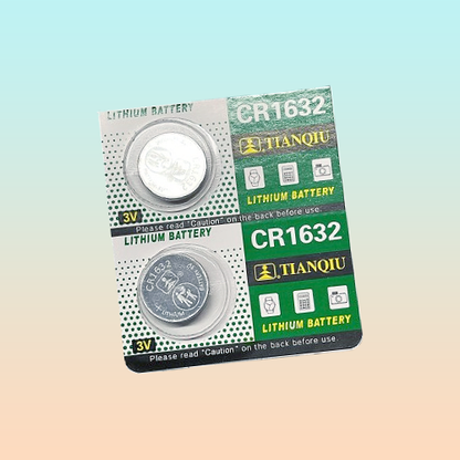 2X PILA BATERÍA BOTÓN CR1632 LITIO 3V ECR1632 BR1632 LM1632