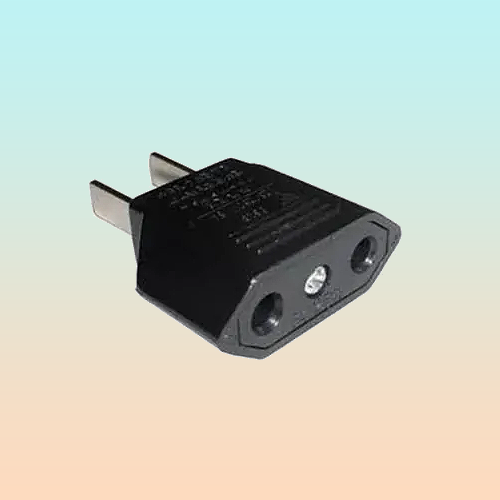 CLAVIJA CONVERTIDOR ADAPTADOR EUROPEA A AMERICANO 1 PIEZA 110V