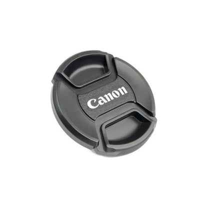 TAPA CANON LENTE FRONTAL+CUERDA Ø55MM CAMARA FOTO VIDEO NEGRO | CANON FRONT LENS CAP + STRING Ø55MM PHOTO VIDEO CAMERA BLACK
