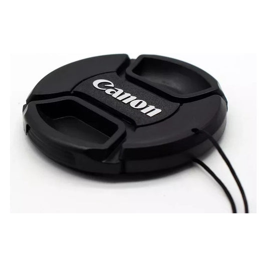 TAPA CANON LENTE FRONTAL+CUERDA Ø67MM VIDEO FOTO CAMARA NEGRO | CANON FRONT LENS CAP + STRING Ø67MM VIDEO PHOTO CAMERA BLACK
