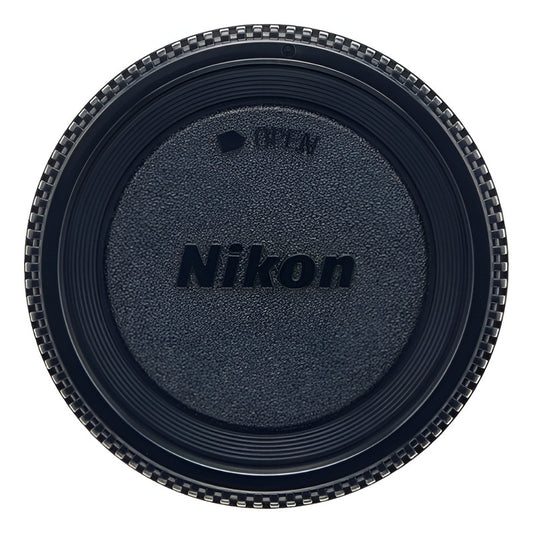 TAPA COBERTORA DELANTERA CUERPO CAMARA MODELOS F NIKON NEGRO | FRONT BODY COVER CAP CAMERA F MOUNT MODELS NIKON BLACK
