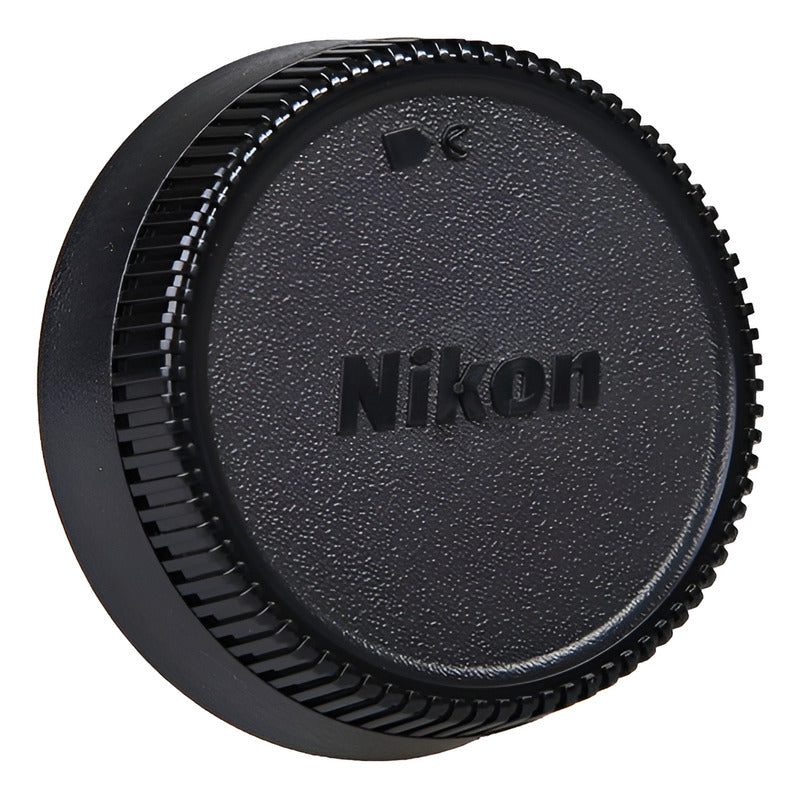 TAPA COBERTORA PROTECCION TRASERA LENTE MODELOS F NIKON NEGRO | REAR PROTECTIVE LENS CAP F MOUNT MODELS NIKON BLACK
