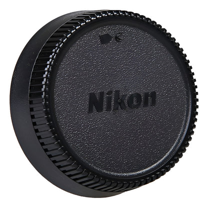 TAPA COBERTORA PROTECCION TRASERA LENTE MODELOS F NIKON NEGRO | REAR PROTECTIVE LENS CAP F MOUNT MODELS NIKON BLACK
