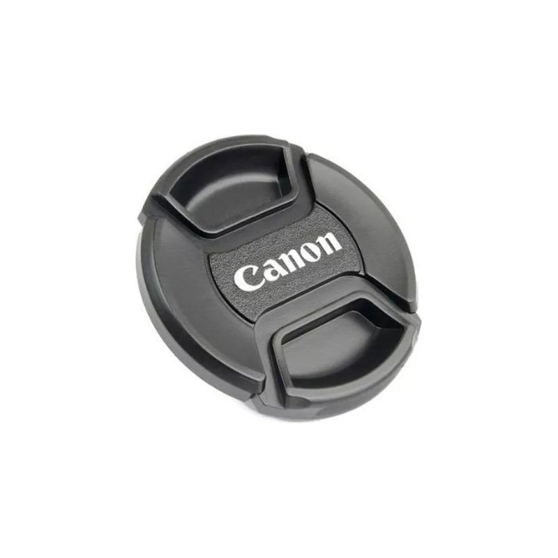 TAPA LENTE CANON FRONTAL+CUERDA Ø58MM CAMARA VIDEO FOTO NEGRO | CANON FRONT LENS CAP + STRING Ø58MM CAMERA VIDEO PHOTO BLACK
