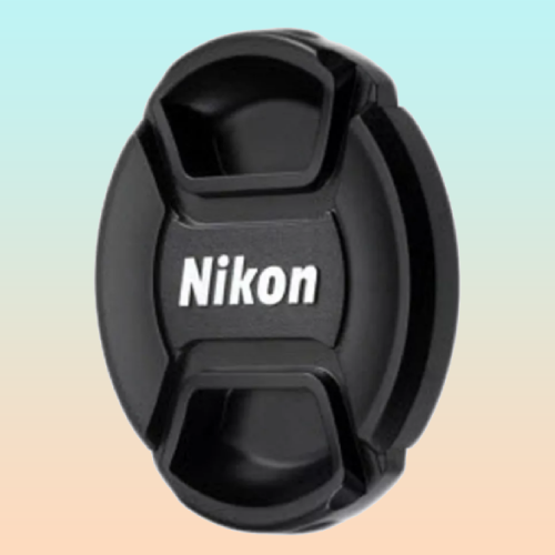 TAPA LENTE FRONTAL NIKON Ø77MM +CUERDA CAMARA FOTO VIDEO NEGRO | NIKON Ø77MM FRONT LENS CAP +STRING CAMERA PHOTO VIDEO BLACK
