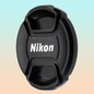 TAPA LENTE FRONTAL NIKON Ø77MM +CUERDA CAMARA FOTO VIDEO NEGRO | NIKON Ø77MM FRONT LENS CAP +STRING CAMERA PHOTO VIDEO BLACK
