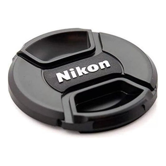 TAPA NIKON LENTE Ø55MM FRONTAL+CUERDA FOTO CAMARA VIDEO NEGRO | NIKON FRONT LENS CAP Ø55MM + STRING PHOTO VIDEO CAMERA BLACK
