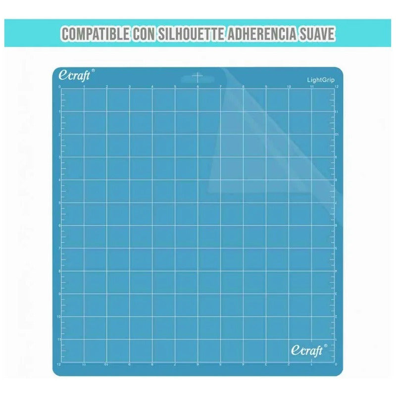 TAPETE CORTE 12 PULGADAS LIGHT GRIP CAMEO 4 TRANSPARENTE | CUTTING MAT 12 INCHES LIGHT GRIP CAMEO 4 TRANSPARENT
