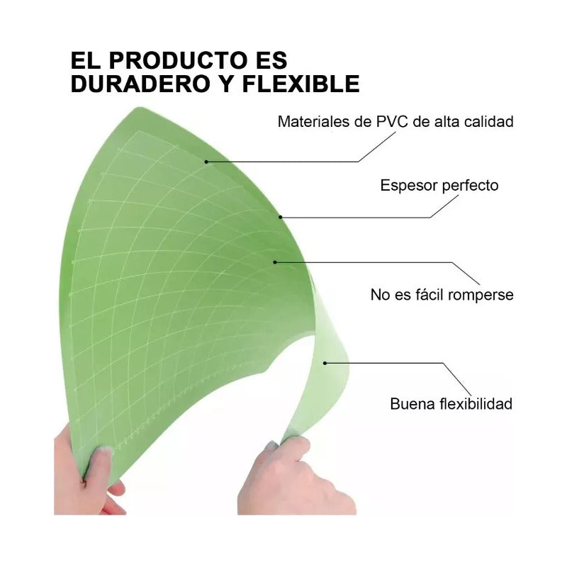 TAPETE CORTE 12 X 12 STANDAR GRIP PARA CAMEO 4 | 3 | 2 | 1 VERDE CLARO | CUTTING MAT 12 X 12 STANDARD GRIP FOR CAMEO 4 | 3 | 2 | 1 LIGHT GREEN
