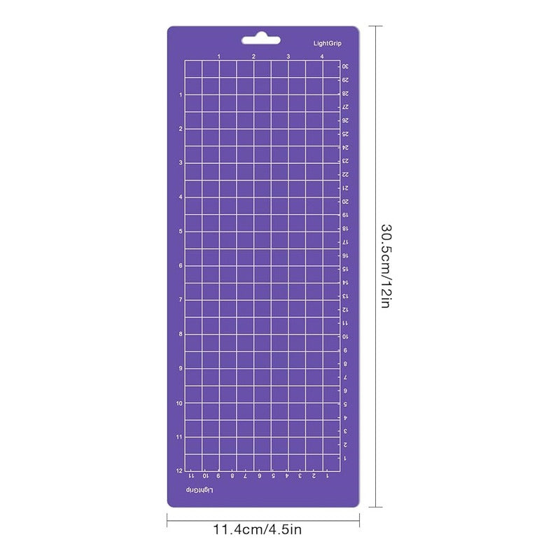 TAPETE CORTE 12 X 4.5 PARA CRICUT JOY STRONG GRIP MORADO LAVANDA | CUTTING MAT 12 X 4.5 FOR CRICUT JOY STRONG GRIP LAVENDER PURPLE
