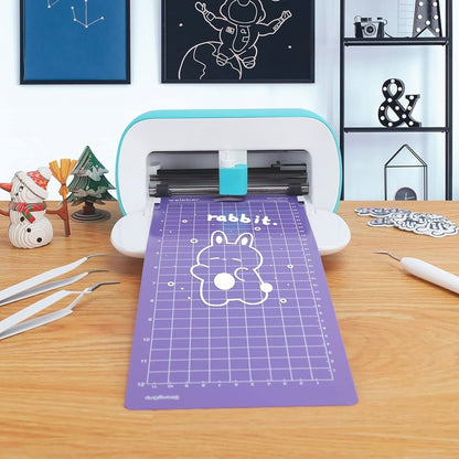 TAPETE CORTE 12 X 4.5 PARA CRICUT JOY STRONG GRIP MORADO LAVANDA | CUTTING MAT 12 X 4.5 FOR CRICUT JOY STRONG GRIP LAVENDER PURPLE
