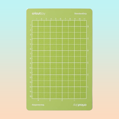 TAPETE CORTE 6.5 X 4.5 PARA CRICUT JOY STANDAR GRIP VERDE VERDE CLARO | CUTTING MAT 6.5 X 4.5 FOR CRICUT JOY STANDARD GRIP GREEN LIGHT GREEN
